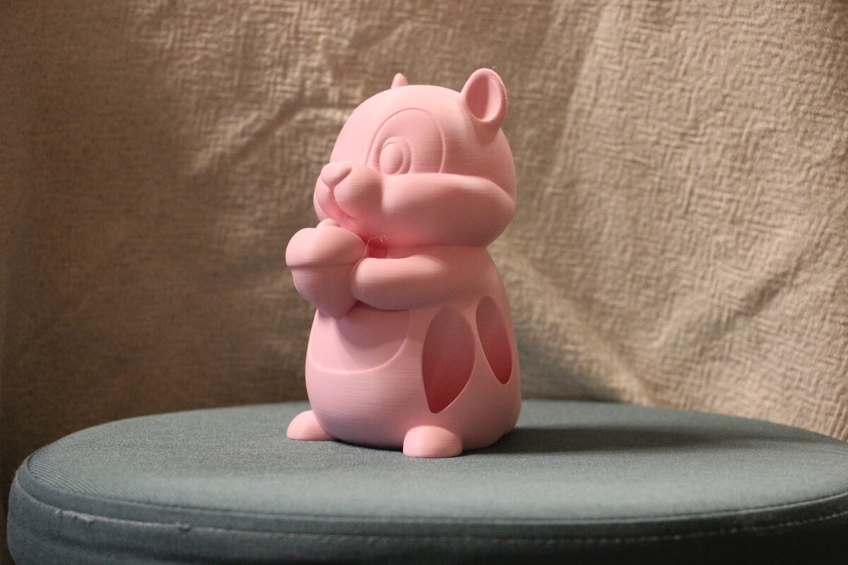 Aromaölhalter Eichhörnchen Rosa