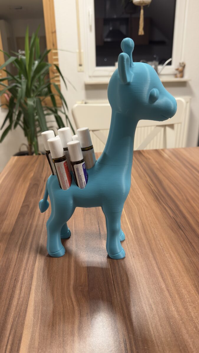 Aromaölhalter Giraffe Türkis