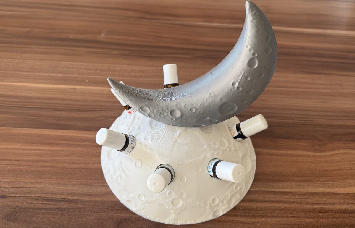 Aromaölhalter Mond mit Roll-Ons