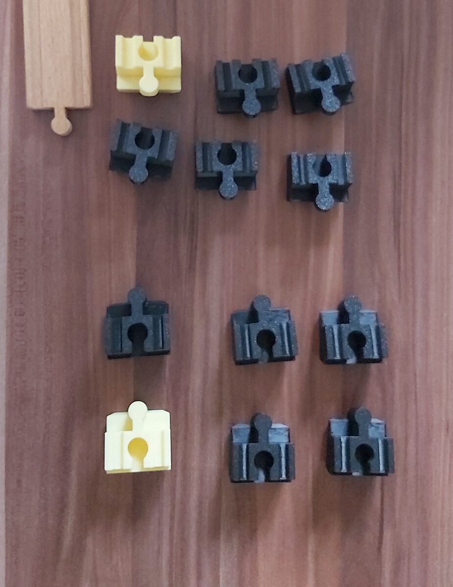 Duplo Holzschienen-Adapter