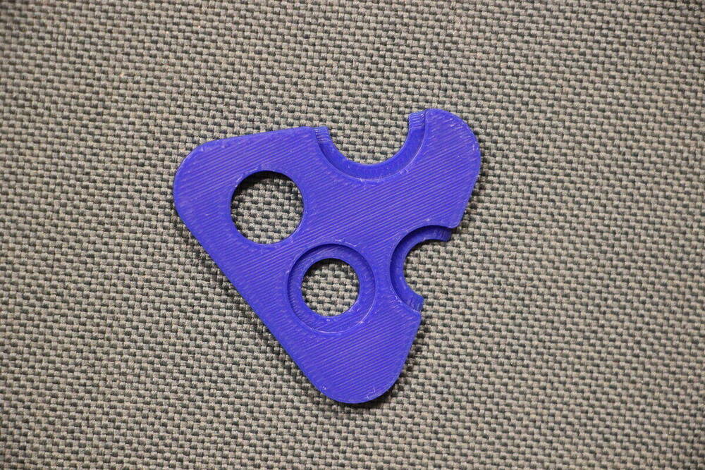 Öffnerkarte Blau