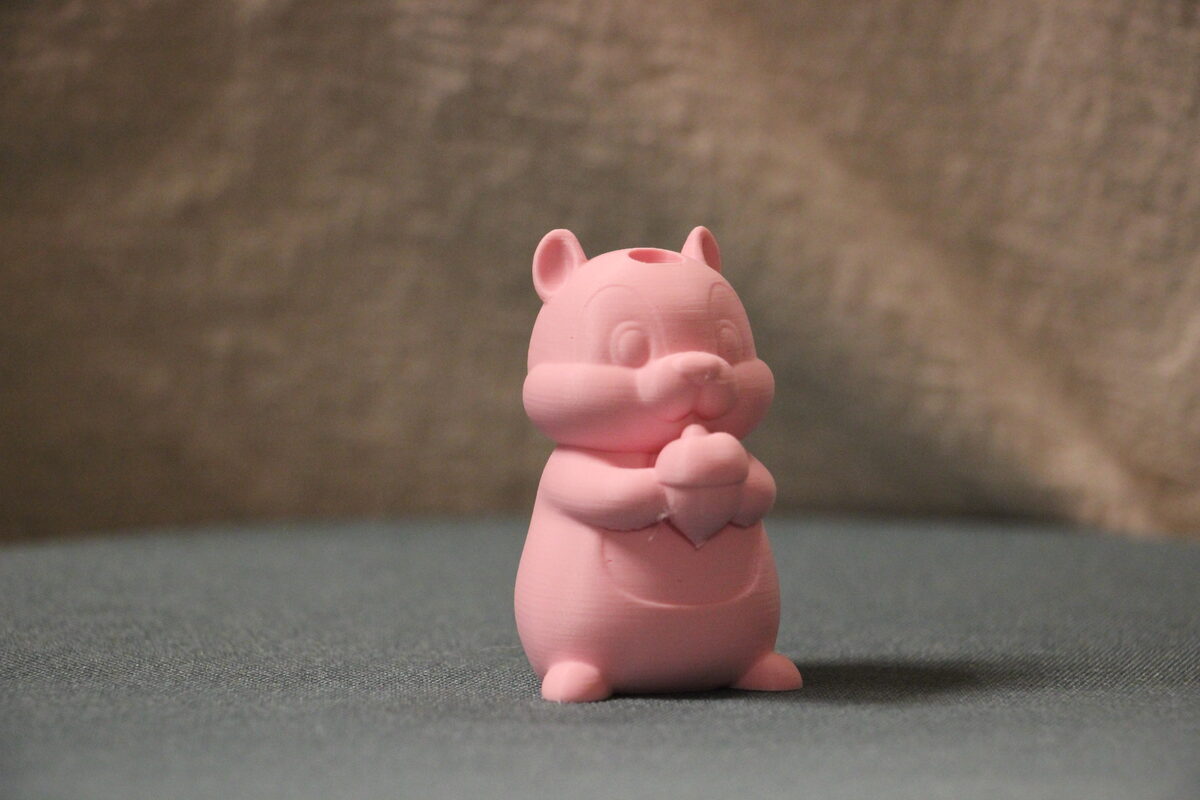 Kapselhalter Eichhörnchen Rosa