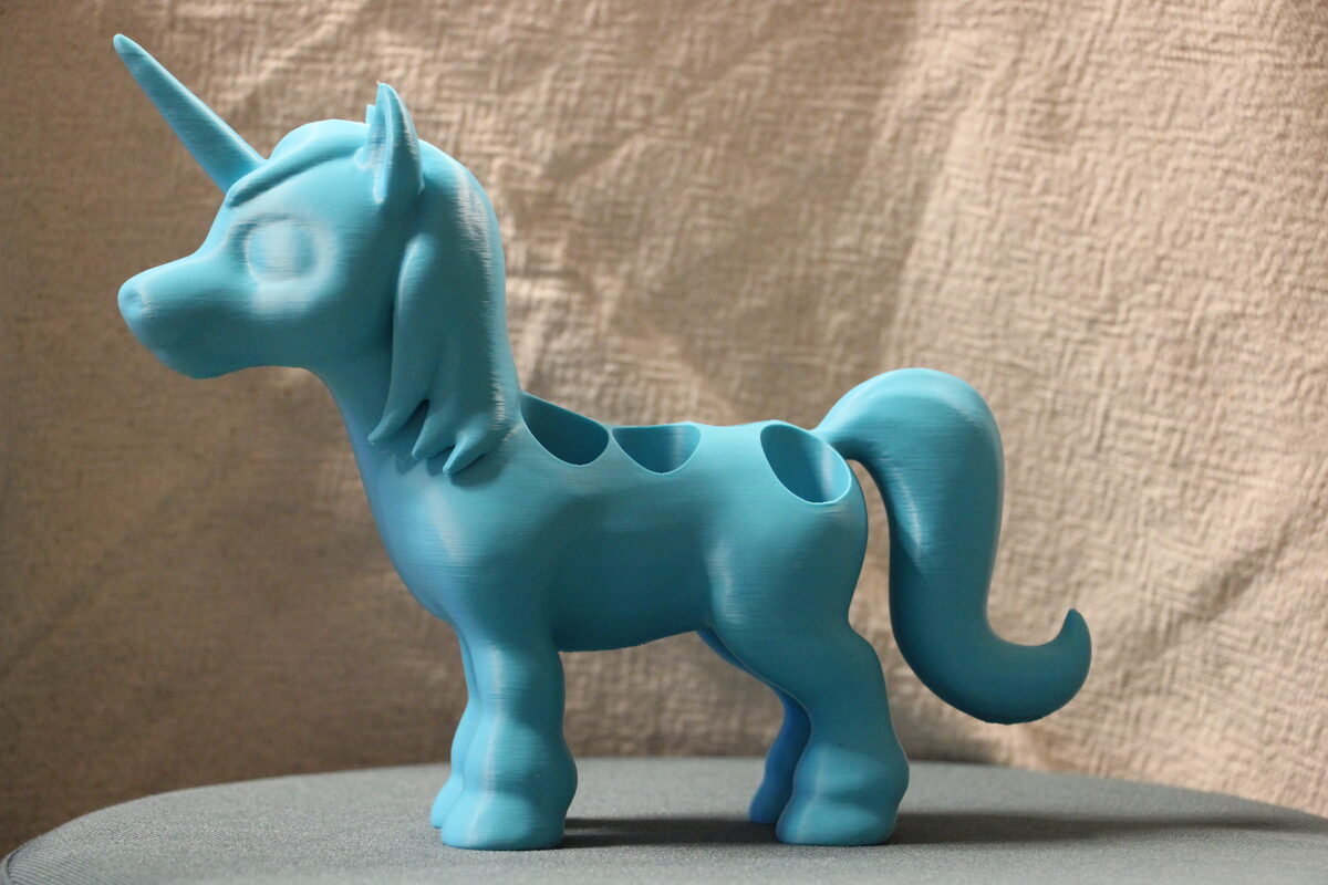 Kapselhalter Einhorn Türkis
